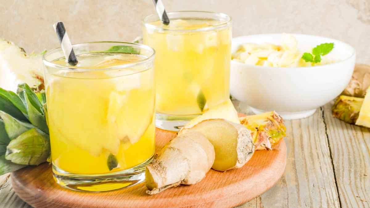 Chá de abacaxi saudável é a solução na Andaluzia neste verão 